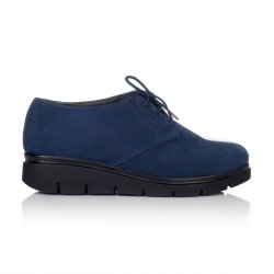 Pantofi piele naturala Ema Bleumarin - sau Orice Culoare